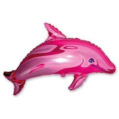 Дельфин розовый
