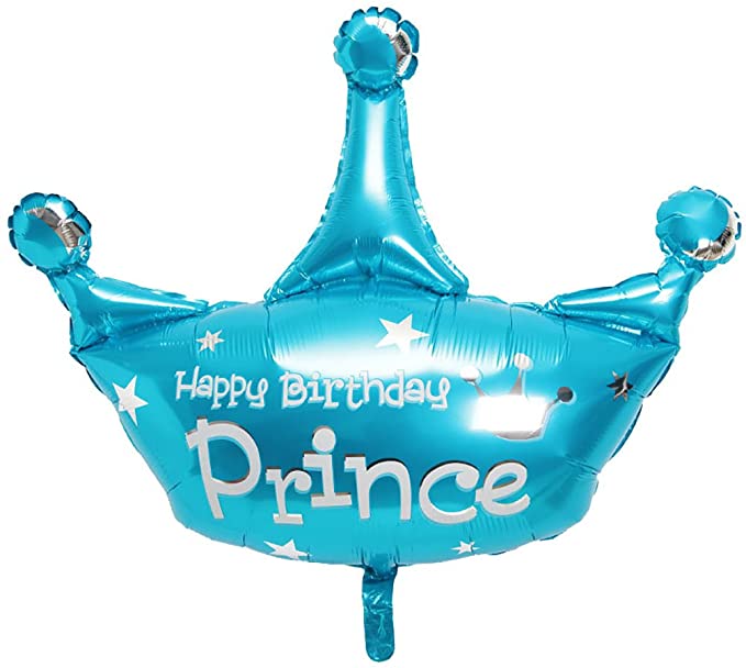 Корона  голубая HB Prince 70 см