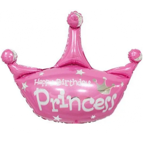 Корона розовая HB Princess 70 см