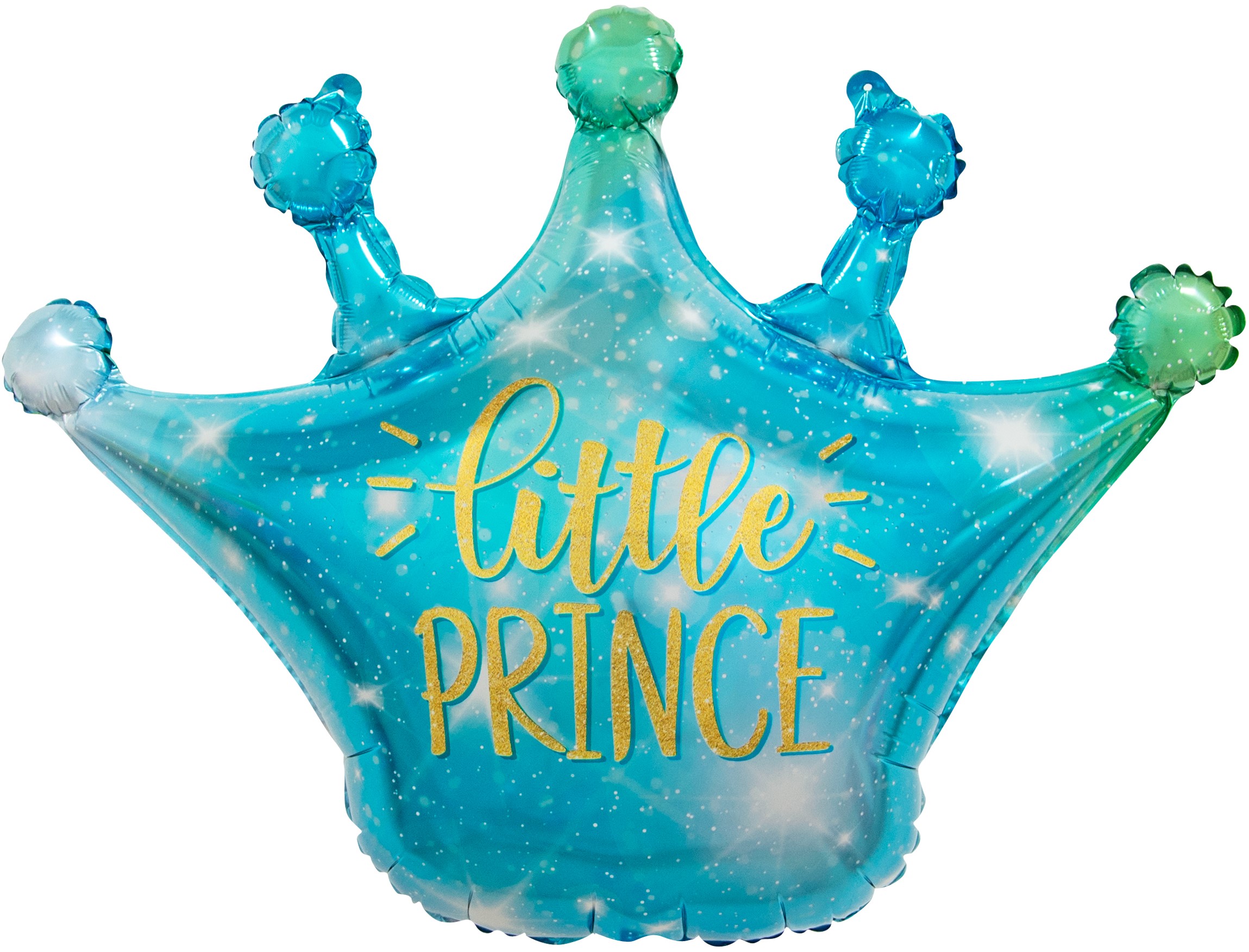 Корона "LITTLE PRINC" Голубая" Размер 70см*70см