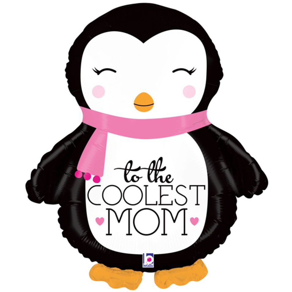 Пингвин .Самая крутая мама 28"