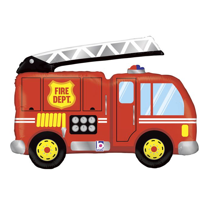 Фигура Пожарная Машина 48*79 см 