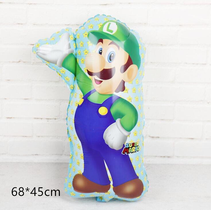 Зеленый Марио 68*43 см