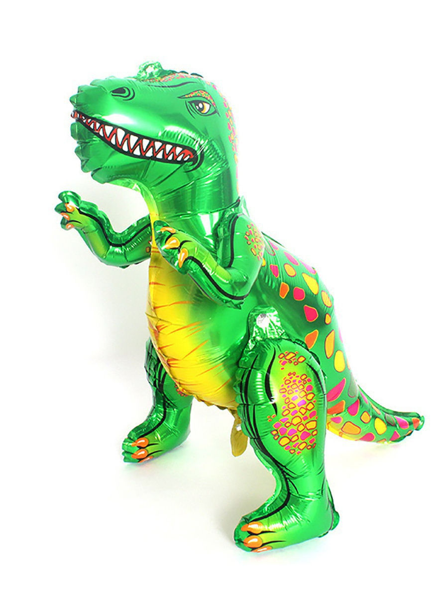 3D Динозаврик Зеленый.Тиранозавр.53*64 см