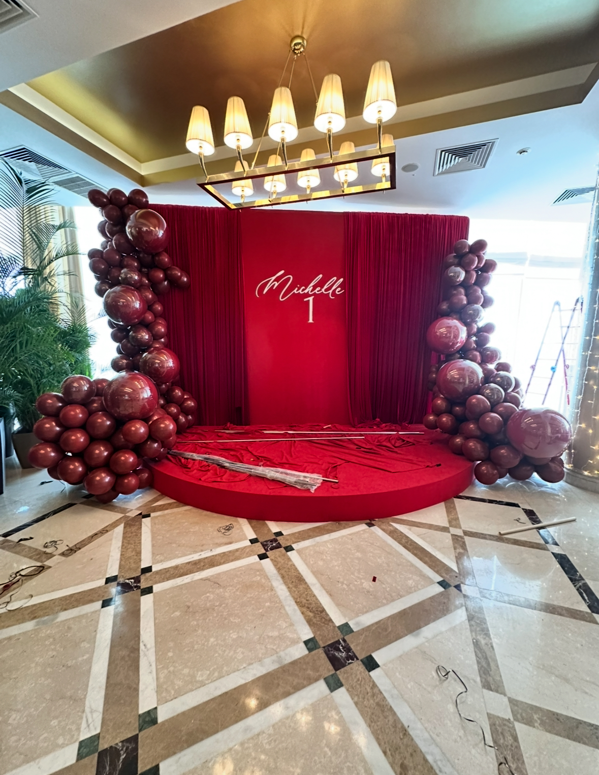 Гирляда из шаров(цена за 1 метр)