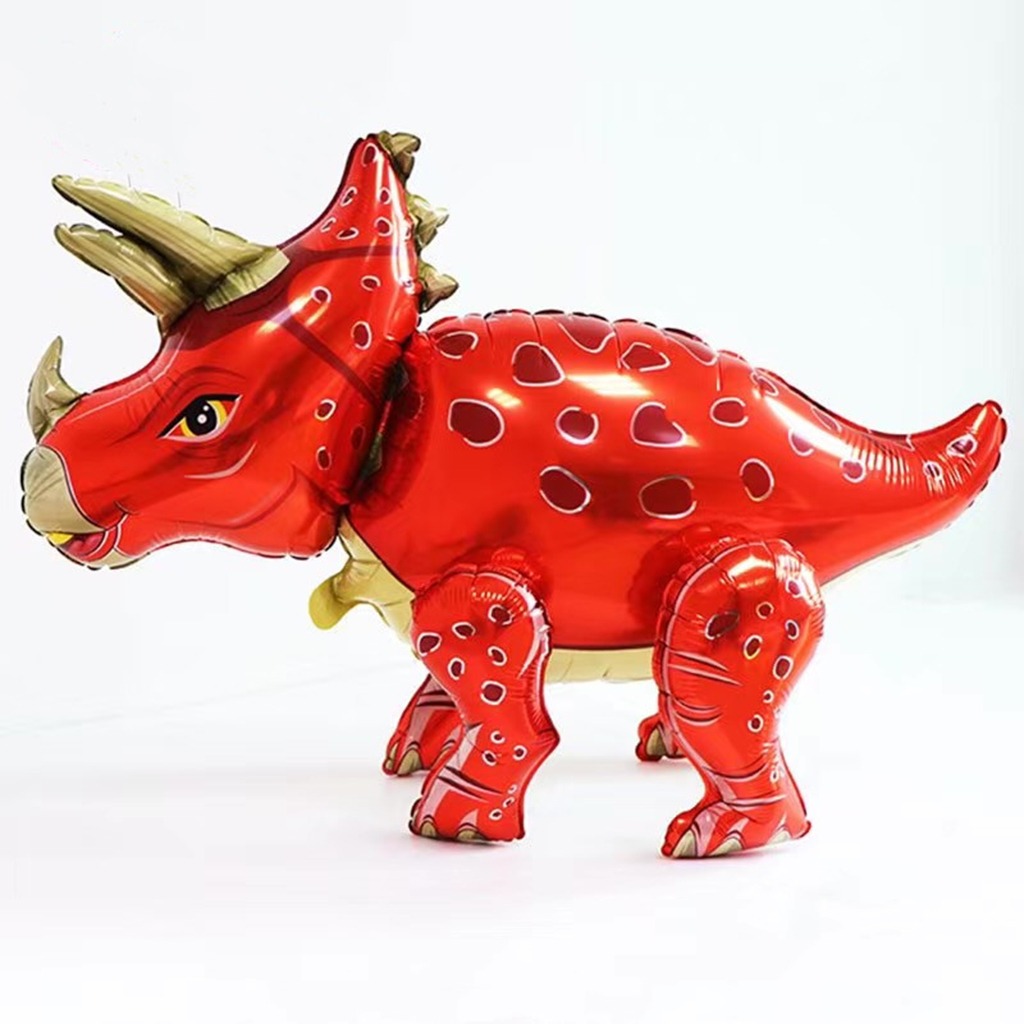 3D Динозавр Красный.Размер 91*55см