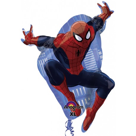 Человек паук в прыжке (32×81см)