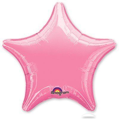 звезда розовая пудра 46см