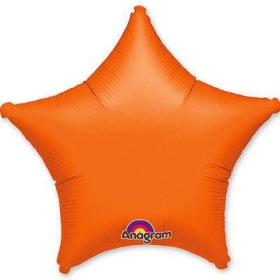 звезда оранжевая  46см