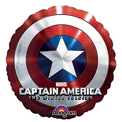 Значок Щит Капитан Америка